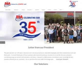 Macomp.com(M&A Technology) Screenshot