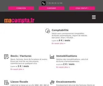 Macompta.fr(Logiciels de comptabilit) Screenshot