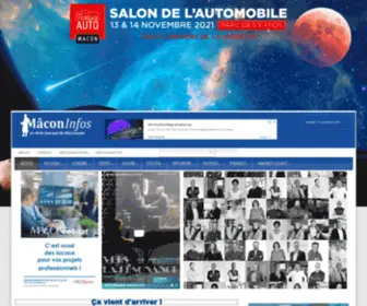 Macon-Infos.com(Mâcon Infos) Screenshot