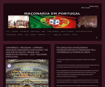 Maconariaportugal.com(Maçonaria) Screenshot