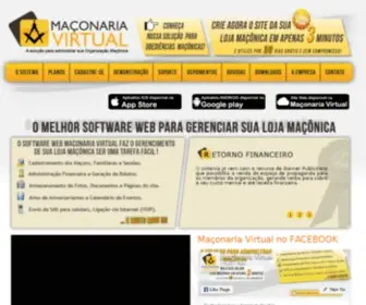 Maconariavirtual.com.br(Início) Screenshot