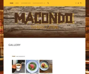Macondonyc.com(Macondo NYC) Screenshot
