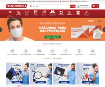 Maconequi.com.br(Produtos Médicos e Hospitalares) Screenshot