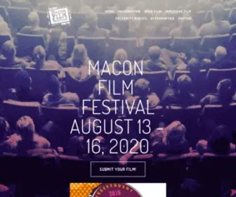 Maconfilmfestival.com(The Macon Film Festival) Screenshot