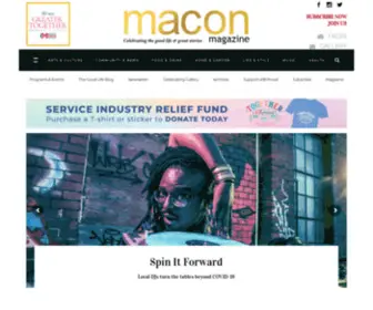 Maconmagazine.com(Macon Magazine) Screenshot