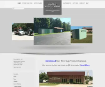 Maconseptic.com(Macon Septic Systems) Screenshot