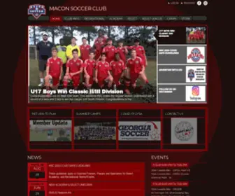 Maconsoccerclub.com(Maconsoccerclub) Screenshot