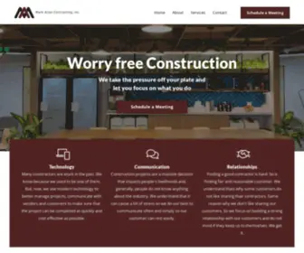 Macont.com(Mark Allan Contracting) Screenshot