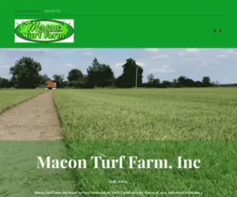 Maconturf.com(Macon Turf Farm Inc) Screenshot