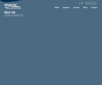 Macor.fr(SHIP REPAIR & MAINTENANCE) Screenshot