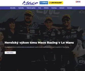 Macoracing.com(Maco Racing Team) Screenshot