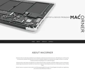 Macornerbali.com(Service mac in bali) Screenshot