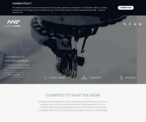 Macorporatewear.com(Corporate Wear) Screenshot