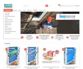 MacoStore.ro(Magazin online de materiale de constructii) Screenshot