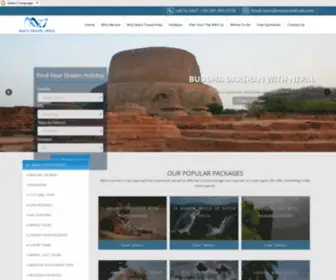 Macotravelindia.com(Maco Travel India) Screenshot