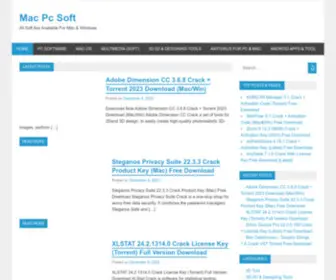 MacPcsoft.com(Mac Pc Soft) Screenshot