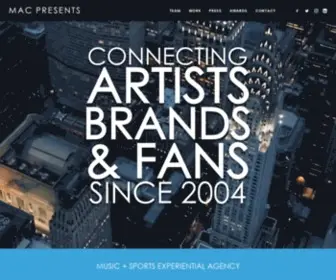 MacPresents.com(MAC Presents) Screenshot