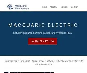 Macquarieelectric.com.au(Macquarie Electric Pty Ltd) Screenshot