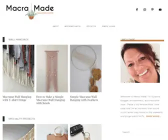 Macra-Made.com(Living A Simple Crafted Life) Screenshot