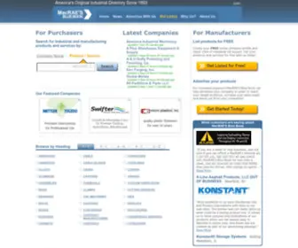 Macraesbluebook.com(Online Industrial and Manufacturing Directory) Screenshot