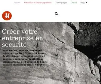 Macreationdentreprise.fr(Accompagnement, formation et coaching) Screenshot