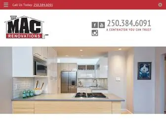 Macreno.com(Bathroom & Home renovations by Mac Renovations) Screenshot