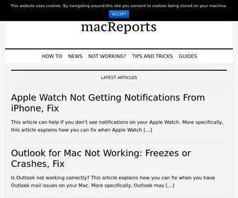 Macreports.com(Apple Tips) Screenshot