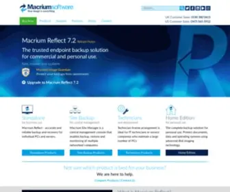 Macrium.com(Macrium Software) Screenshot