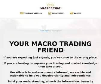 Macrodesiac.com(The Trading Edge You Are Missing) Screenshot