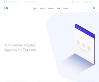 Macrodigitalmedia.com(Digital Marketing Company In Toronto) Screenshot