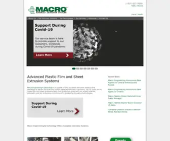 Macroeng.com(Macro Engineering & Technology Inc) Screenshot