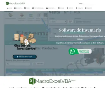 MacroexcelvBa-AG.com(Inicio) Screenshot