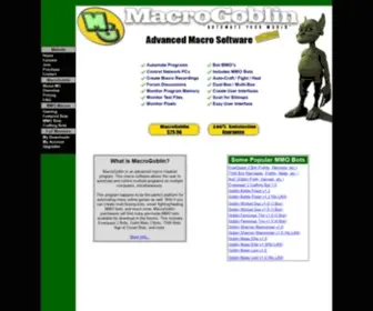 Macrogoblin.com(EQ2 Bot) Screenshot