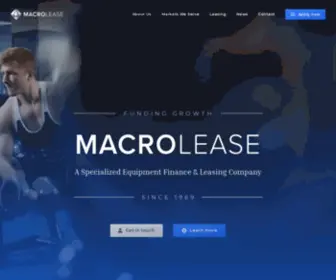 Macrolease.com(A BankRI Company) Screenshot