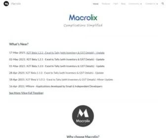 Macrolix.in(Macrolix) Screenshot