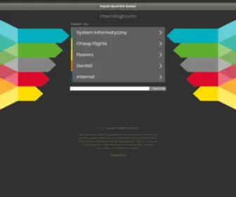 Macrologic.com(macrologic) Screenshot