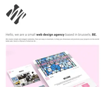 Macrosens.be(Web design agency in Brussels) Screenshot