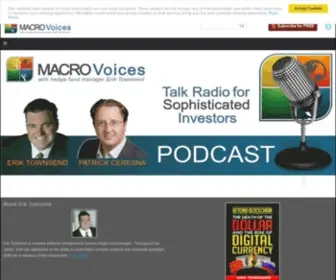 Macrovoices.com(Macro Voices) Screenshot