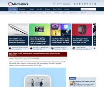 Macrumors.com(Apple News and Rumors) Screenshot