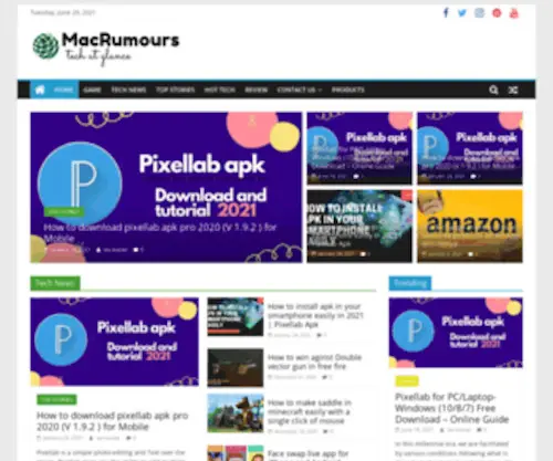 Macrumours.tech(MacRumors) Screenshot