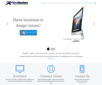 Macsalesandservice.com(MacDoctors) Screenshot