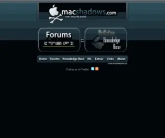 Macshadows.com(Home) Screenshot