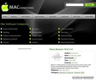 Macshareware.com(Mac Shareware) Screenshot