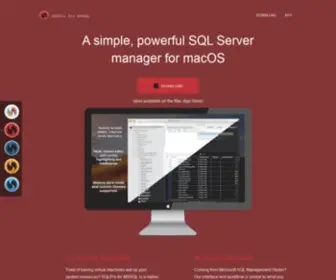 MacsqLclient.com(SQLPro for MSSQL) Screenshot