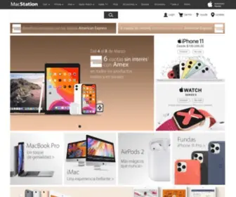 Macstation.com.ar(Apple Authorized Reseller) Screenshot