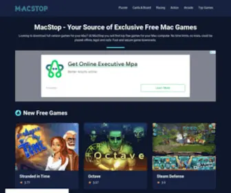 Macstop.com(Your Source of Exclusive Free Mac Games) Screenshot