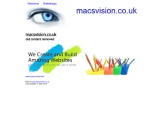 Macsvision.co.uk(Rewrite in progress) Screenshot