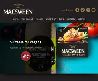Macsween.co.uk(Macsween) Screenshot