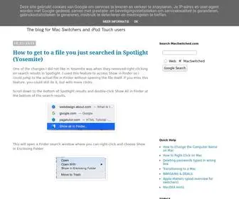 Macswitched.com(MacSwitched) Screenshot