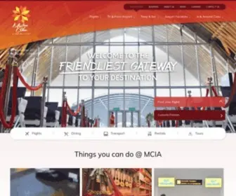 Mactancebuairport.com(Mactan Cebu International Airport) Screenshot